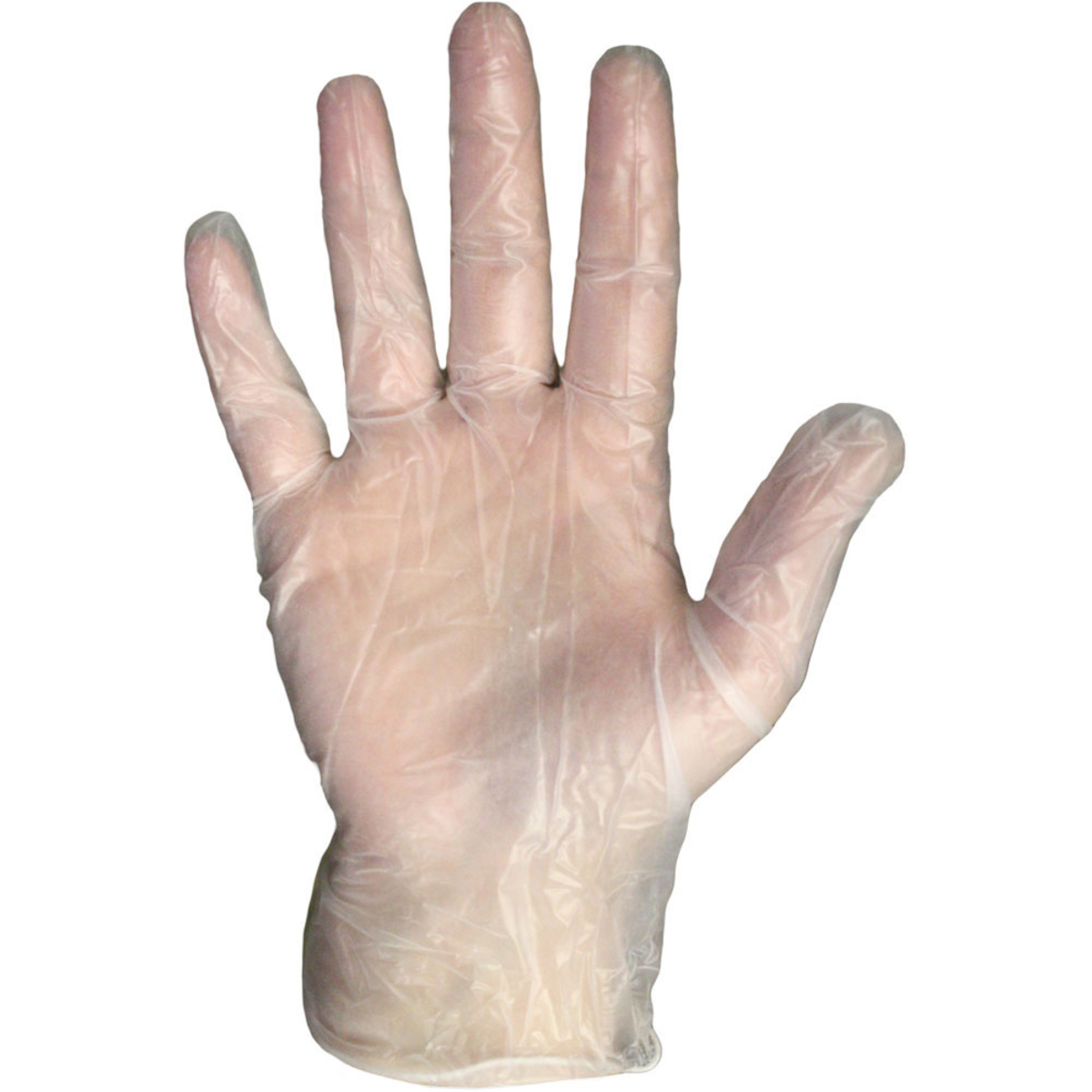 GENERAL GRADE 4 MIL, DISPOSABLE VINYL GLOVES - 10" - POWDERED
